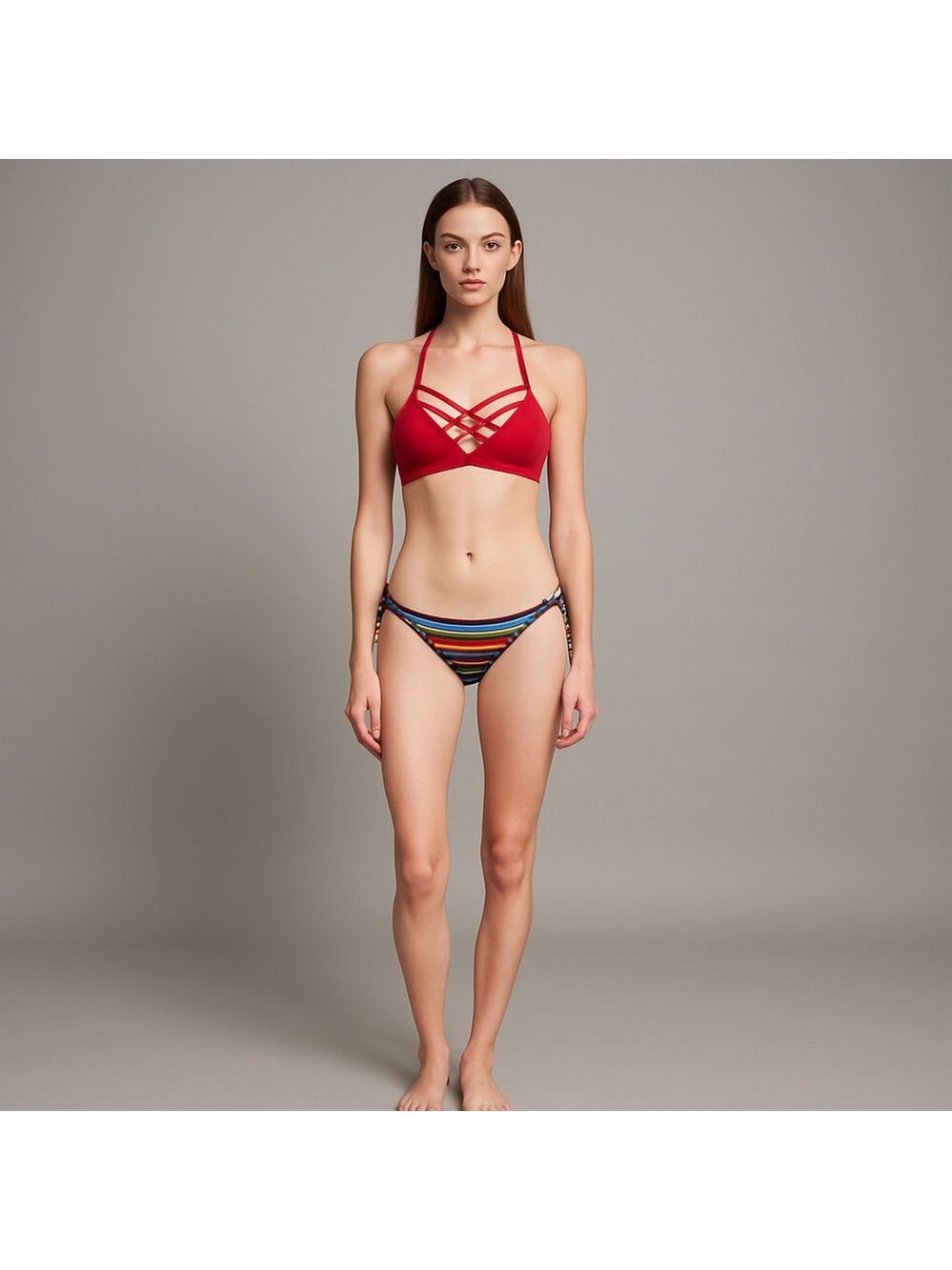 Dorina Bora Bora Bikini Tops and Striped Bottoms